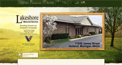 Desktop Screenshot of lakeshorefuneralandcremationservices.com